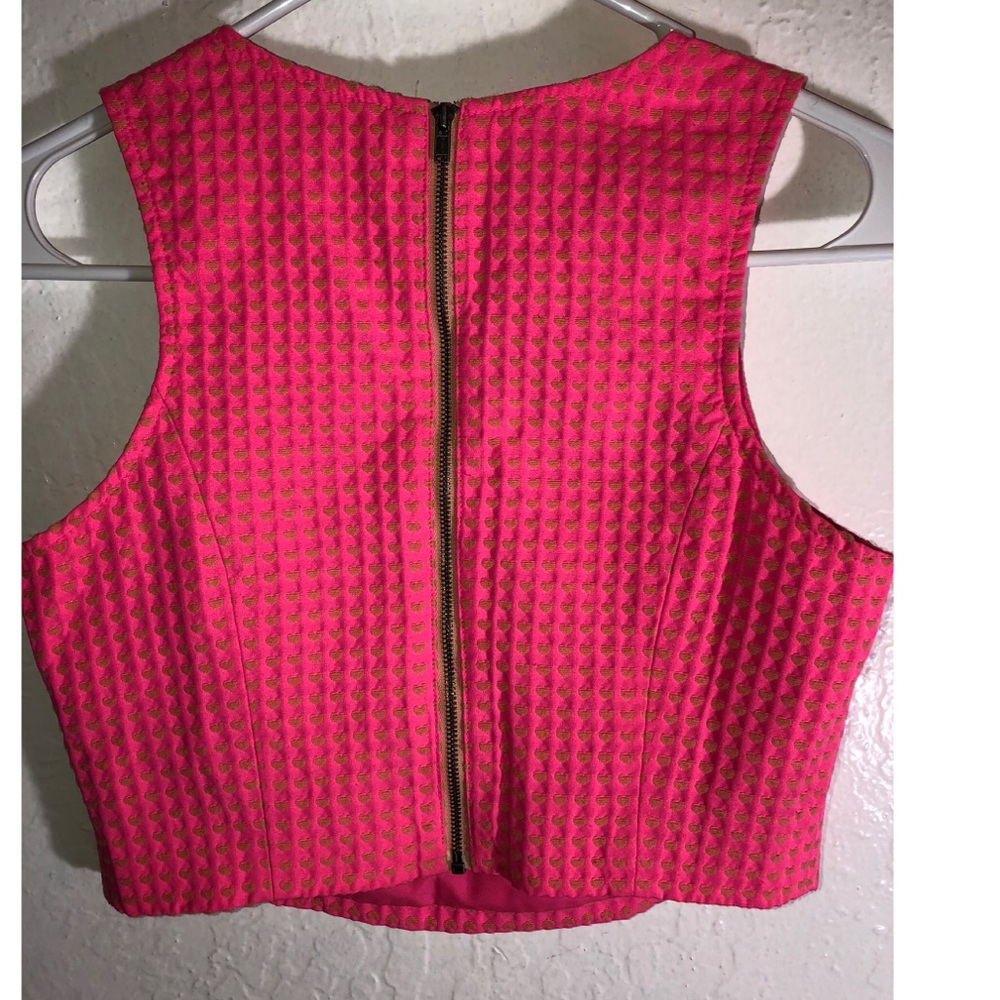 Heart pattern tank crop - Picture 2 of 2